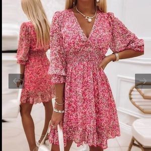 Long sleeve summer dress